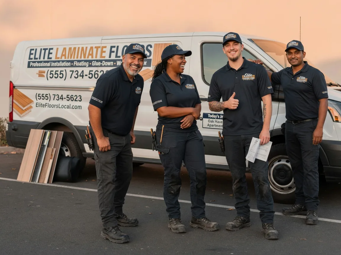 Laminate flooring installation company in Crosby, ND